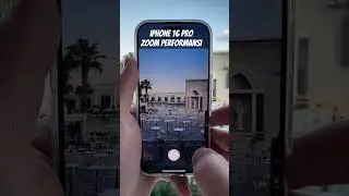 iPhone 16 pro fotoğraf zoom performansı #shorts #iphone16pro