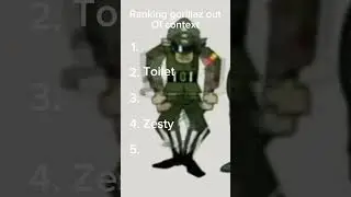Ranking gorillaz out of context#gorillaz