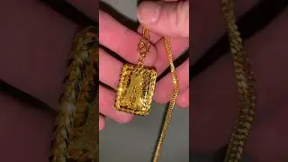 Как работает цепной замок из 24-каратного золота🔥 Полное руководство🔥 Азиатское золото Кима Тина ...