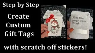 Gift Tag Scratch off Stickers!