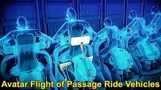 Avatar Flight of Passage Full Seating Explanation and Ride Vehicles, Pandora - The World of Avatar