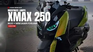 pemasangan biled aes di old xmax 250 #chudaxbikersshop #xmax