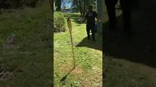Fake Dodo On Shovel Handle Prank On My Boyfriend... **PRICELESS REACTION** 😂🤣