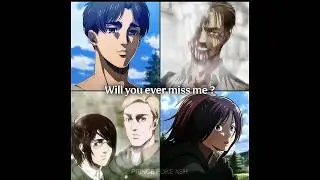 I'll miss you forever....#aot #attackontitan #fypシ゚viral #trending #sad #edit #anime #fyp #foryou