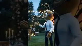 🦋💐 Butterfly Wedding Planner &ndash; A Touch of Magic!  #animalshorts #cute #funnyshorts