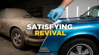 Pure ASMR Trailer - Classic Car Restoration : Nostalgia Undercoat 