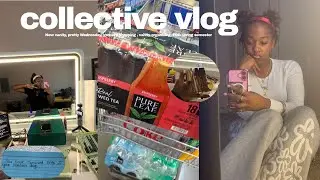 COLLECTIVE VLOG | I GOT A NEW VANITY!! Pretty Wednesday , grocery shopping, chit chat, etc!