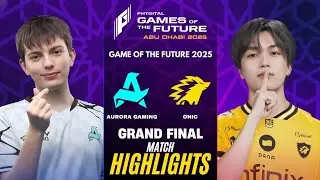 AURORA GAMING vs ONIC ID HIGHLIGHTS GOTF 2025 GRAND FINAL | AURORA vs ONIC#mobilelegends #mlbb 