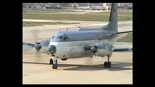 German Marine Breguet Atlantic Departing.(Malta International Air Show 2005)
