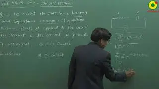 JEE MAIN 2020 (9 Jan S2) Question 9 Problem Solving By SSI Sir B.Tech IIT Delhi