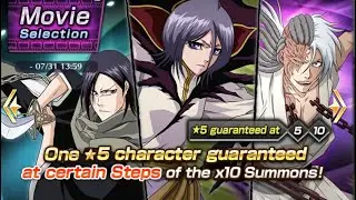 Movie selection Summons | Bleach brave souls