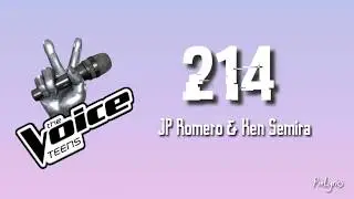 214 - JP Romero & Ken Semira | The Voice Teens Philippines 2020 | The Battles