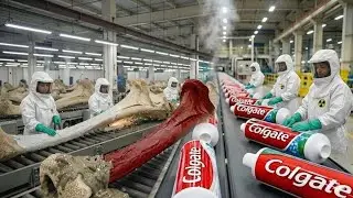 Inside a modern toothpaste processing plant | a multi-million dollar industry that drives the world