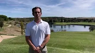 Destination Golf meets with Gonzalo Garcia from Golf Santander in Madrid.