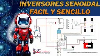 &iquest;C&oacute;mo FUNCIONA un Inversor Senoidal? | Transferencia, Cargador y Puente H Explicado F&aacute;cil
