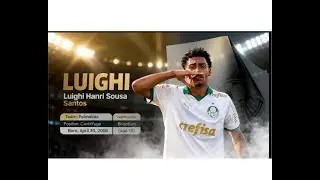 Luighi Santos – The Next Big Striker From Brazil | 2025