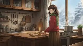 On the First Snowy Day, We Make Kimchi &mdash; Love&rsquo;s Flavor to Warm a Bitter Winter | Ghibli-Style Video