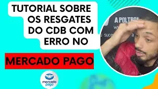MEU INVESTIMENTO NO MERCADO PAGO SUMIU - RESGATE COM ERRO