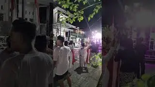 Kirab Budaya, HUT RI Ke-80, desa Bungah, Kecamatan Bungah, Kabupatem Gresik