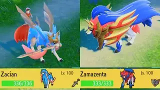 Pok&eacute;mon Scarlet & Violet - Zacian Zamazenta Form 