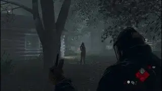 FRIDAY THE 13th THE GAME : Kill with throwing knife