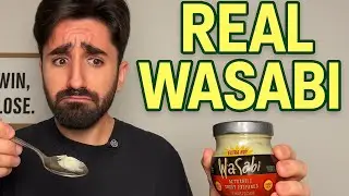 Eating 3.5 OUNCES of REAL Wasabi (No Water Challenge)