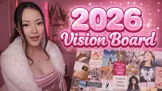 Making My 2026 Vision Board Goals, Manifestation & Intentions ✨