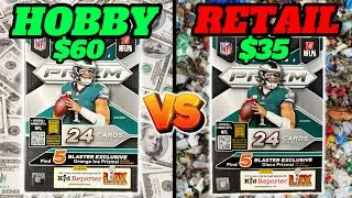 HOBBY vs. RETAIL (2024 Prizm Football Blaster Box)