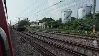 12312 Netaji Express Arriving at Kanpur Central Station