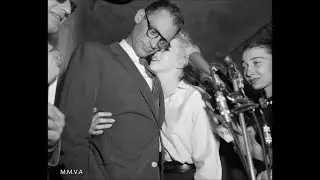 Footage Of Marilyn Monroe and Arthur Miller - 