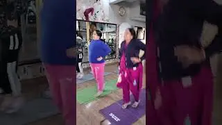 Warm Up Exercises At Evergreen Fitness Center || #shorts #shortvideo #youtubeshorts #warmup