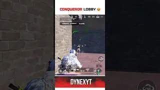 Conqueror Lobby☠️! #bgmi #pubgmobile #shortvideo #pubg #soloconquerorlobby