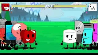 Inanimate Insanity 8v8 M.U.G.E.N Battle Absolute War! | M.U.G.E.N