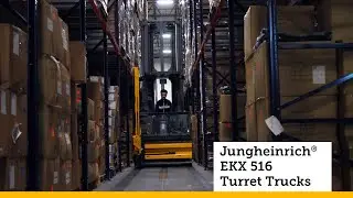 Jungheinrich&reg; EKX 516 Turret Truck - Semi-Automation with Warehouse Navigation