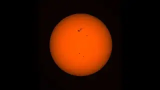 The Sun - Seestar S50 Telescope - Huge Sunspot 4274