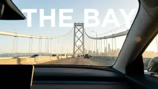 Road Trip Across Bay Bridge Both Directions and Caldecott Tunnel, Oakland California