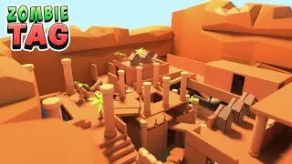 Roblox Zombie Tag - Chapter 3 Ruins/Desert - Zombie Side - No Commentary