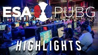ESA PUBG Community LAN Highlights