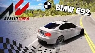 BMW E90 İLE VİRAJLARDA YAN YAN // Asetto corsa // Rampage v997 rowdy