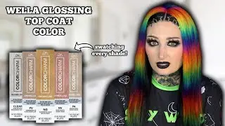 *NEW* Wella ShineLuxe Top Coat Hair Gloss!!