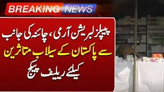 Pakistan Flood Relief: China&rsquo;s People Assists | Such News