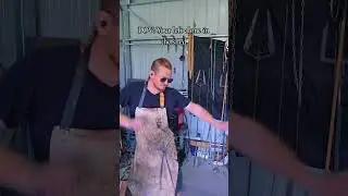 Relaxation time #tradie #australian #metalart #dance #blacksmith #pov