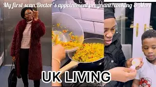 LIFE IN UK🇬🇧 Utrasound Scan | Having Triplets?Hosting,Doctor&rsquo;s Appointment,Fried Rice Recipe & More