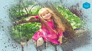 Photoshop Tutorial | Dripping Paint Effect