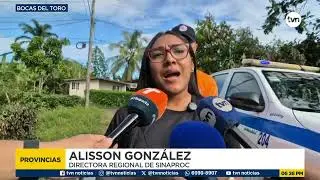 Sinaproc brinda recomendaciones ante aviso por oleajes en Bocas del Toro