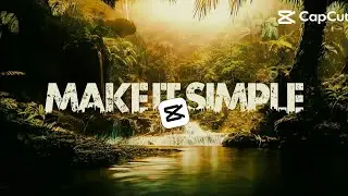 How to Make Urban Jungle Font Video in CapCut with Template | Stylish Jungle Name Trend