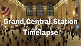 Grand Central Station - Rush Hour Timelapse with TurnsPro