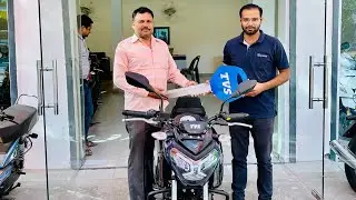 Taking Delivery of TVS Raider 125