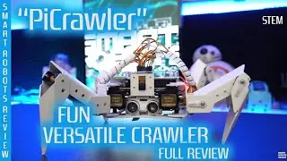 PiCrawler Quadruped Robot Kit by SunFounder - Smart Robots Review - STEM - Educational and Fun Robot