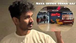 Aaj Awfis office gaya 🏢😃 #awfis #company #vlog #videos #iphone #consultancy